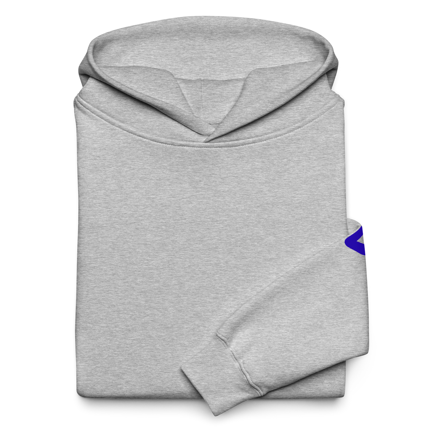 Grey Oversized Hoodie - BLUE