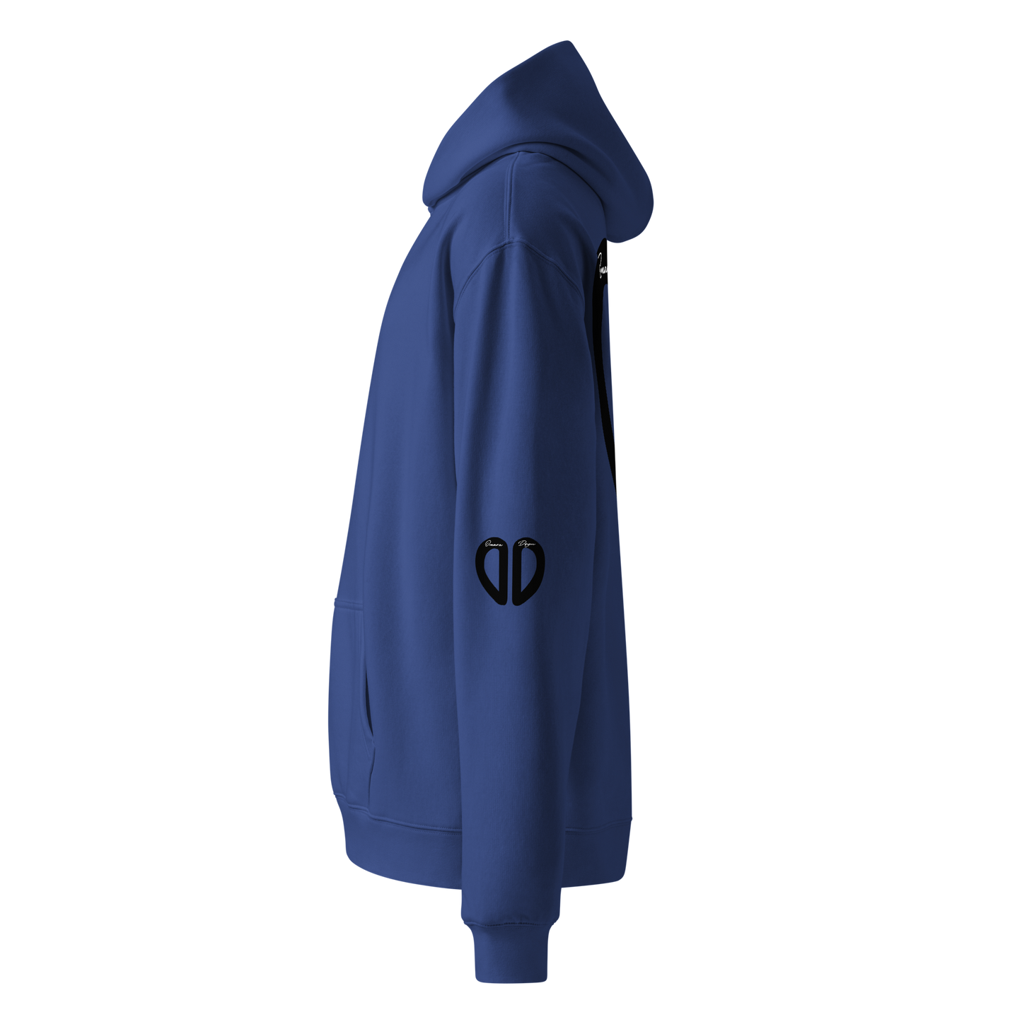 Blue Oversized Hoodie