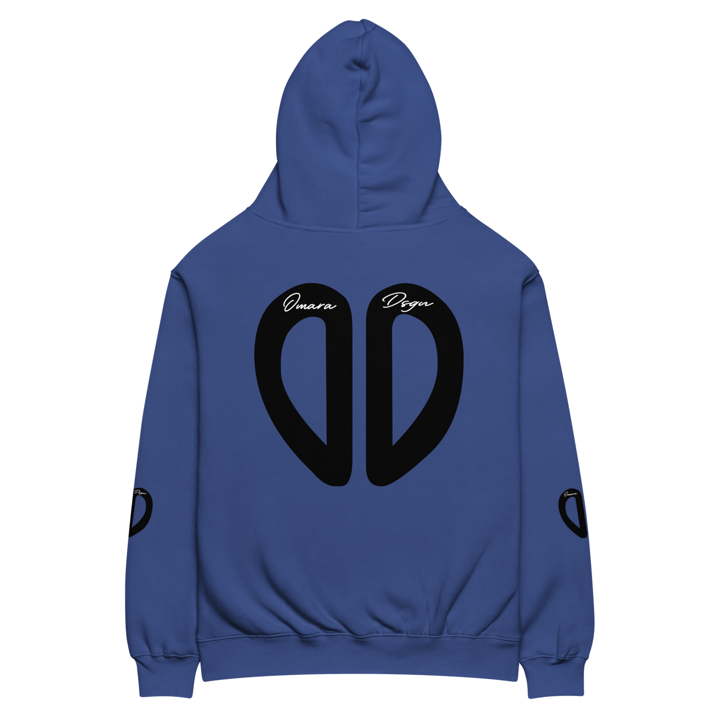 Blue Oversized Hoodie