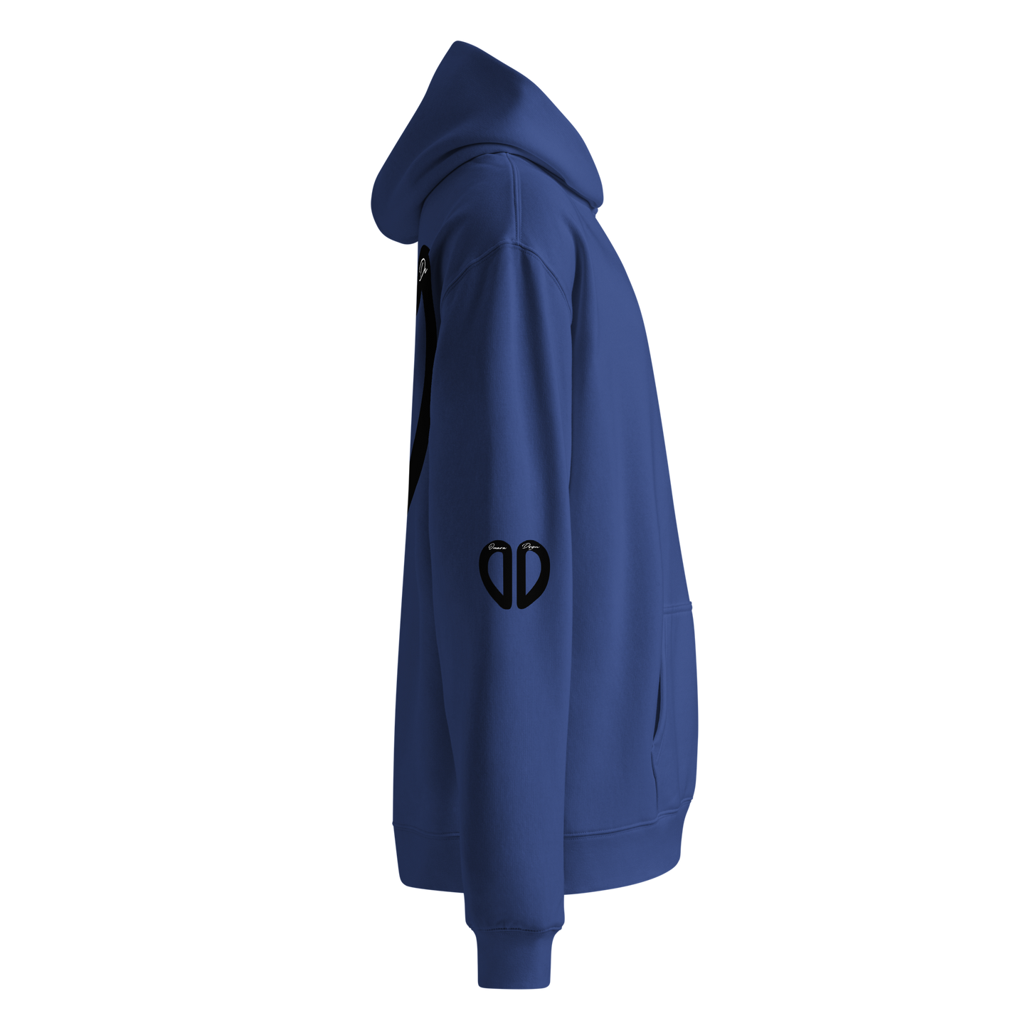 Blue Oversized Hoodie