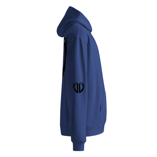 Blue Oversized Hoodie
