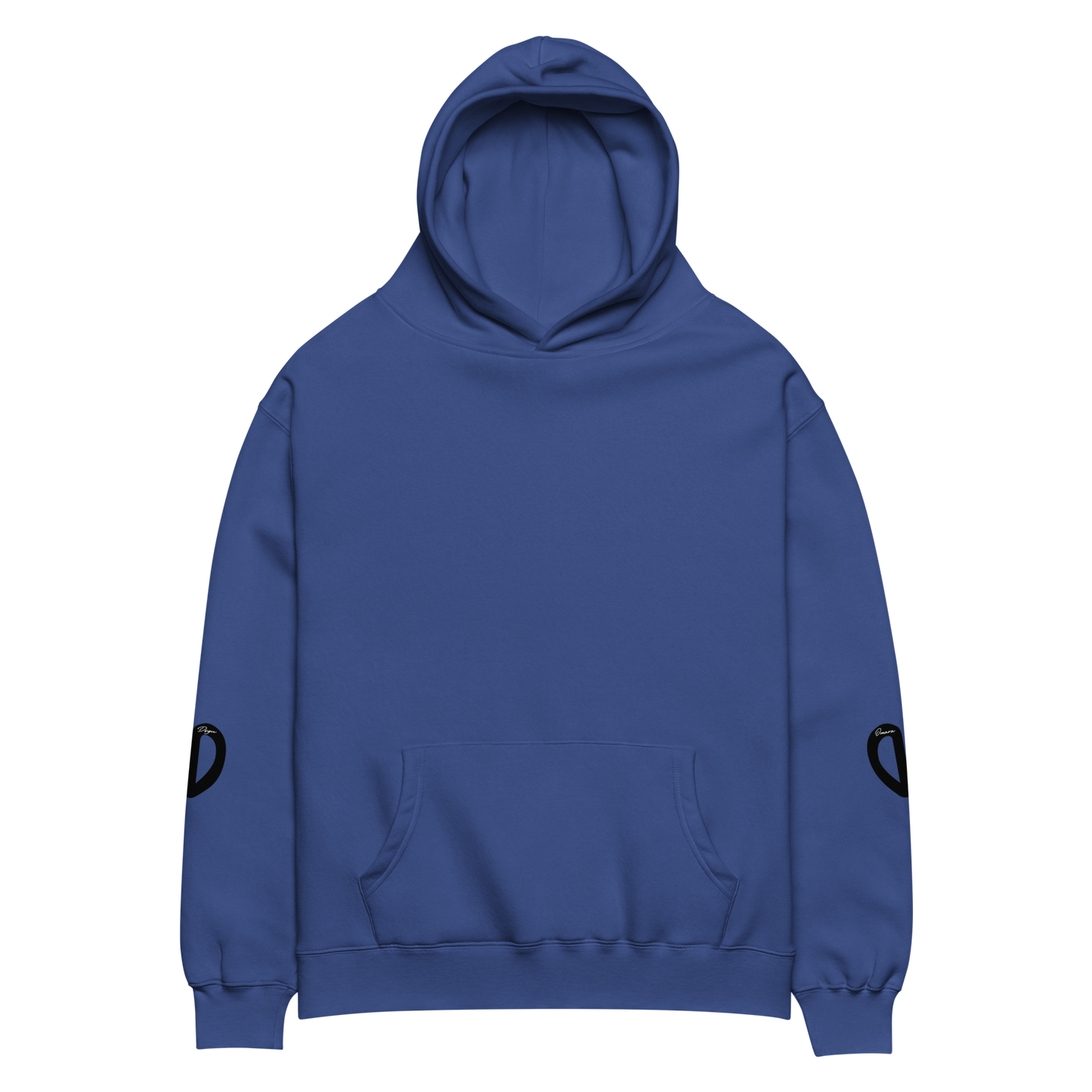 Blue Oversized Hoodie