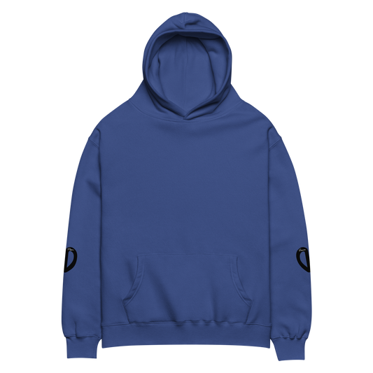 Blue Oversized Hoodie