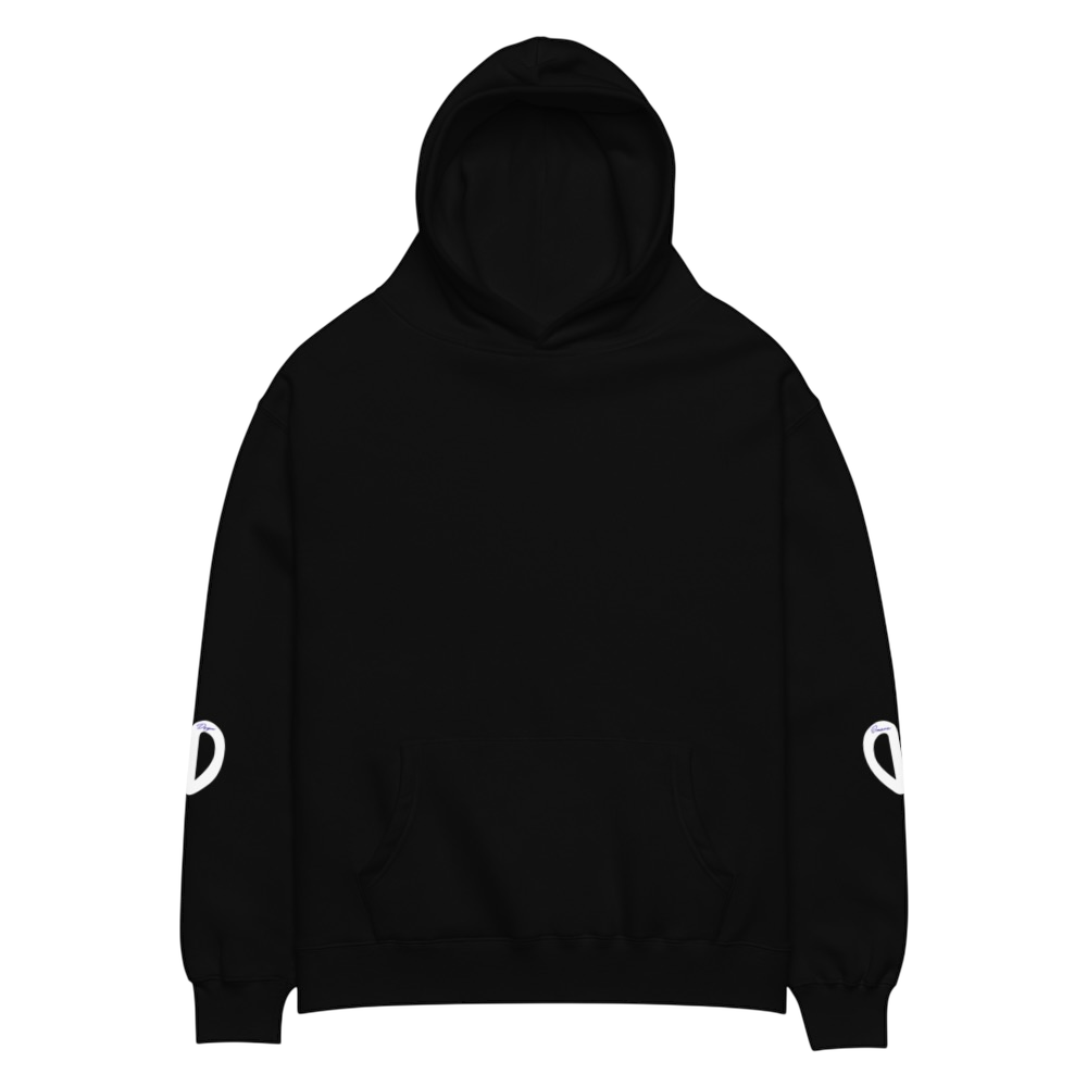 Black Oversized Hoodie